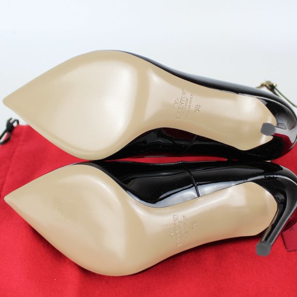 NEW Valentino Garavani Pointed Toe Ankle Strap Pump - Picture 12 of 14